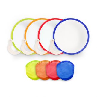 Corporate Gift Singapore TPG Foldeable Coloured Trimmed Fan with Handle