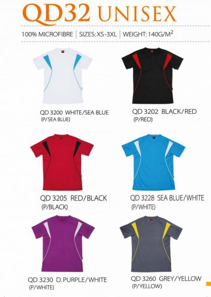 TPG Quick Dry Unisex QD32 (Catalogue)