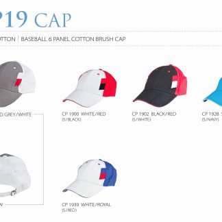 TPG 6P Cotton Cap CP19 (Catalogue)