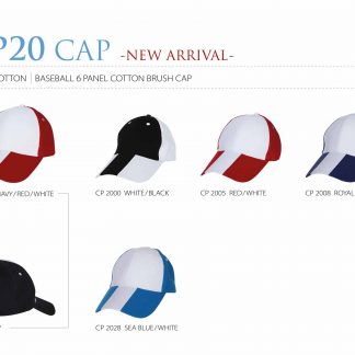 TPG 6P Cotton Cap CP20 (Catalogue)