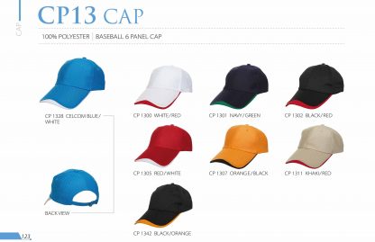 TPG 6P Polyester Cap CP13 (Catalogue)