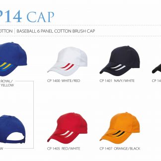 TPG 6P Cotton Cap CP14 (Catalogue)
