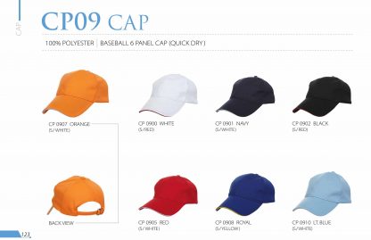 TPG 6P Quick Dry Cap CP09 (Catalogue)