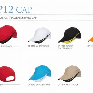 TPG 6P Cotton Cap CP12 (Catalogue)