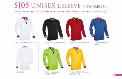 TPG Single Jersey SJ05 (Catalogue)