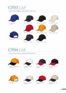 Corporate Gift Singapore TPG CAP CP03 CP04 (Catalogue)