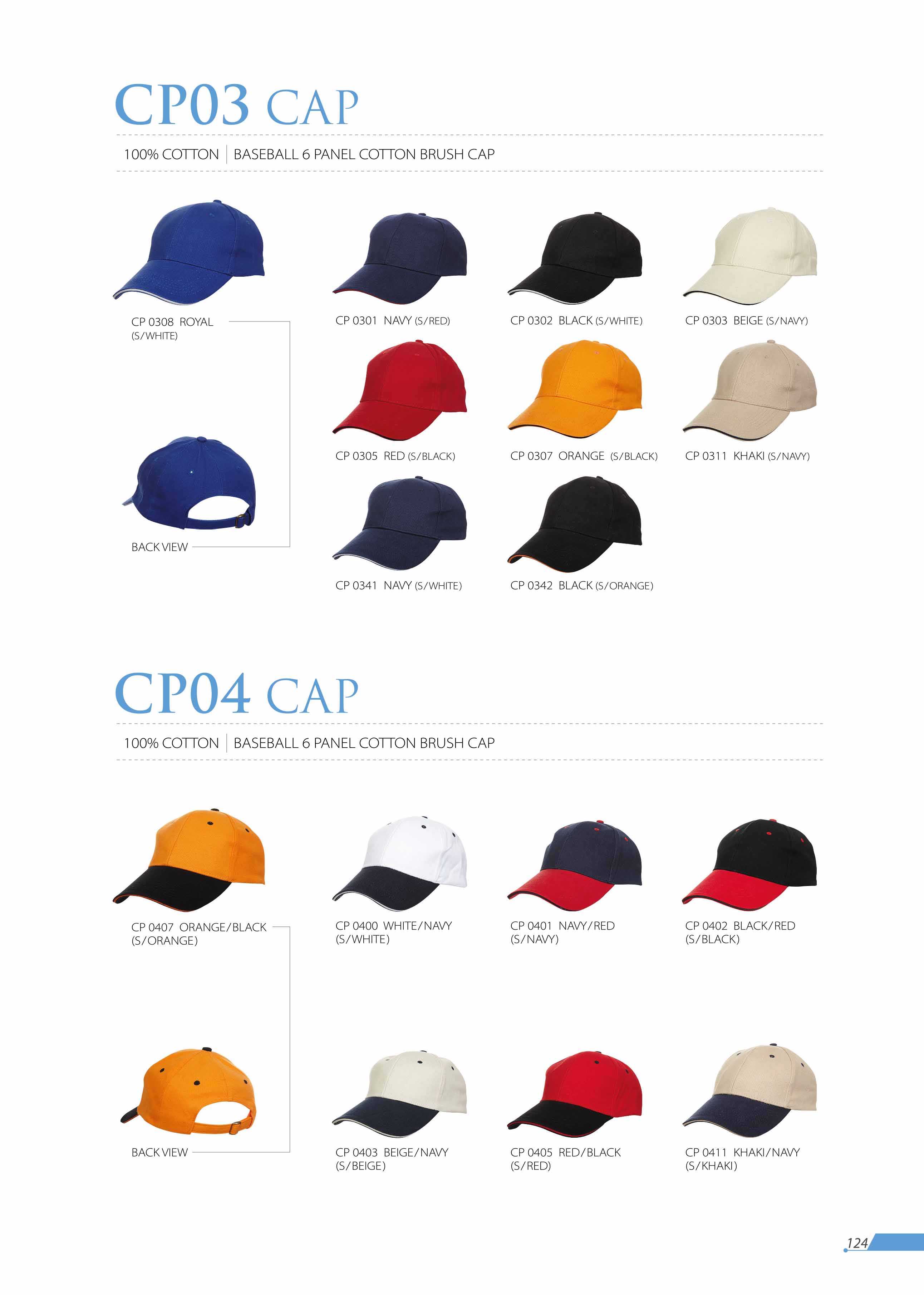 CAP CP03 CP04